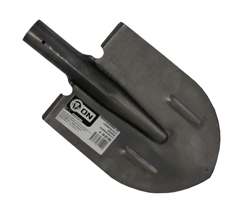 Лопата штыковая ЛКО, 215х394мм, с ребрами жесткости, заточенная, рессорно-пружинная сталь б/ч